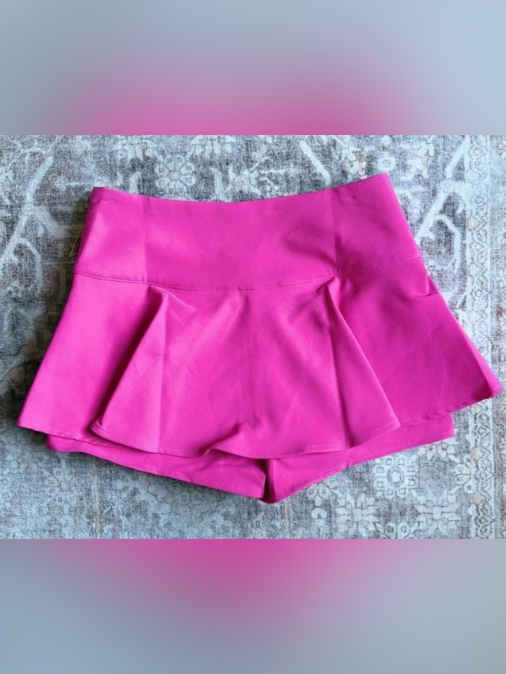 Finesse Hot Pink Mini Skort